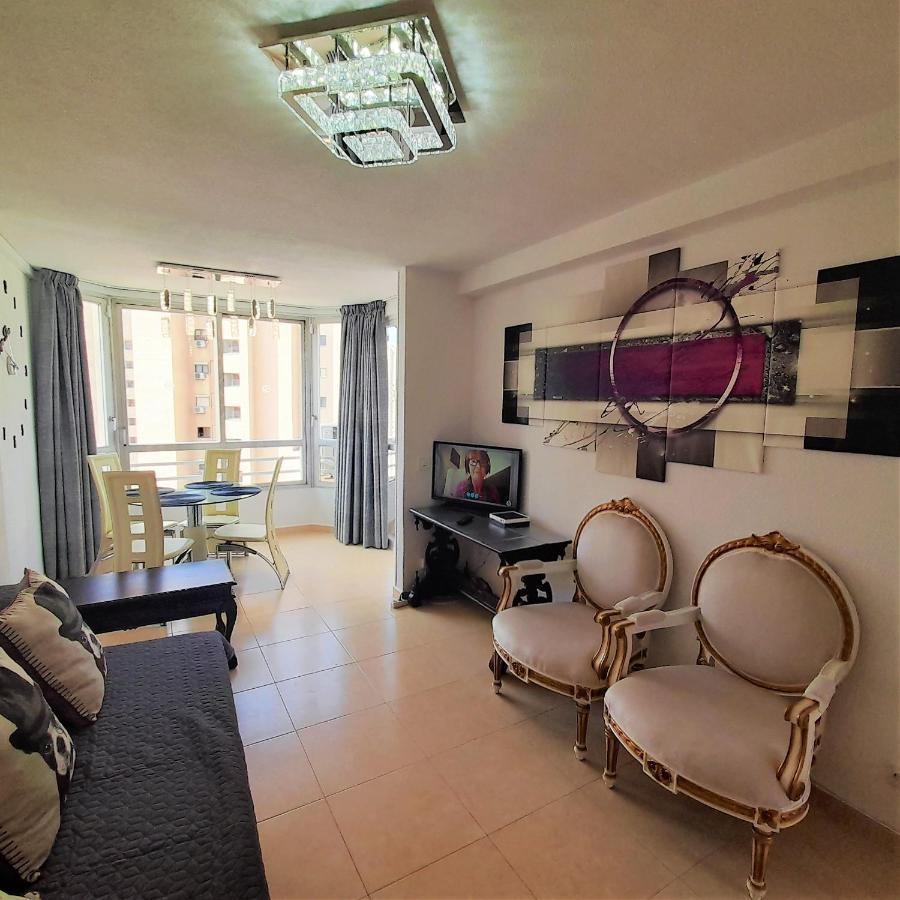 Apartment Glamour Alhambra Rincon De Loix Benidorm-Sea View-Free Parking, Wi-Fi, Pool, New Air Conditioning المظهر الخارجي الصورة